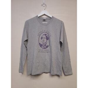 Seneca Falls Tshirt Size M Womens Long Sleeve Where Womens are Always Right